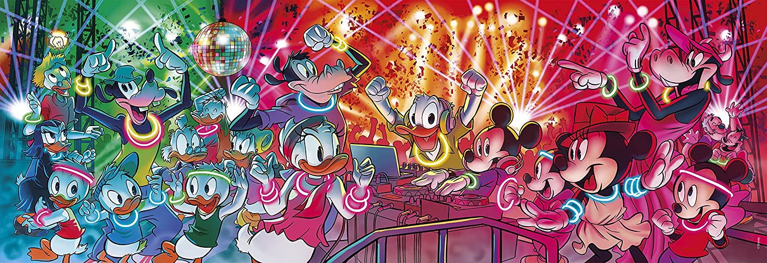 Puzzle Clementoni Panorama Disney Disco 1000 Pz