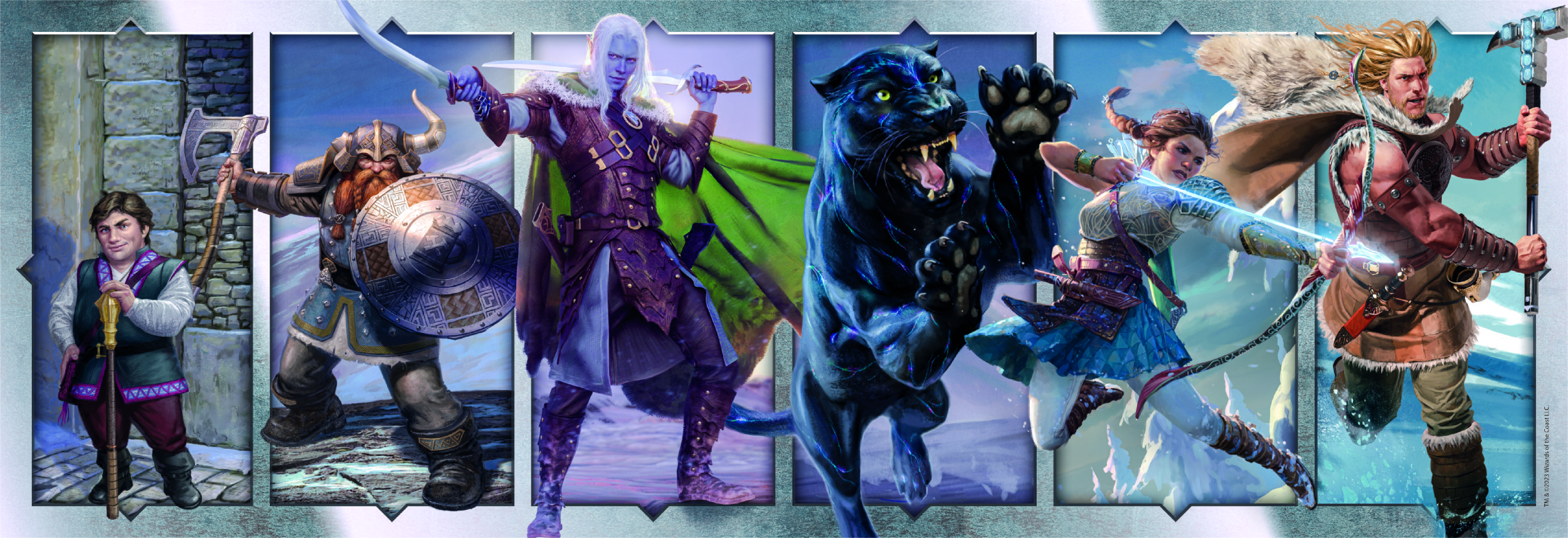Puzzle Clementoni Dungeons and Dragons Panorama 1000 Pçs