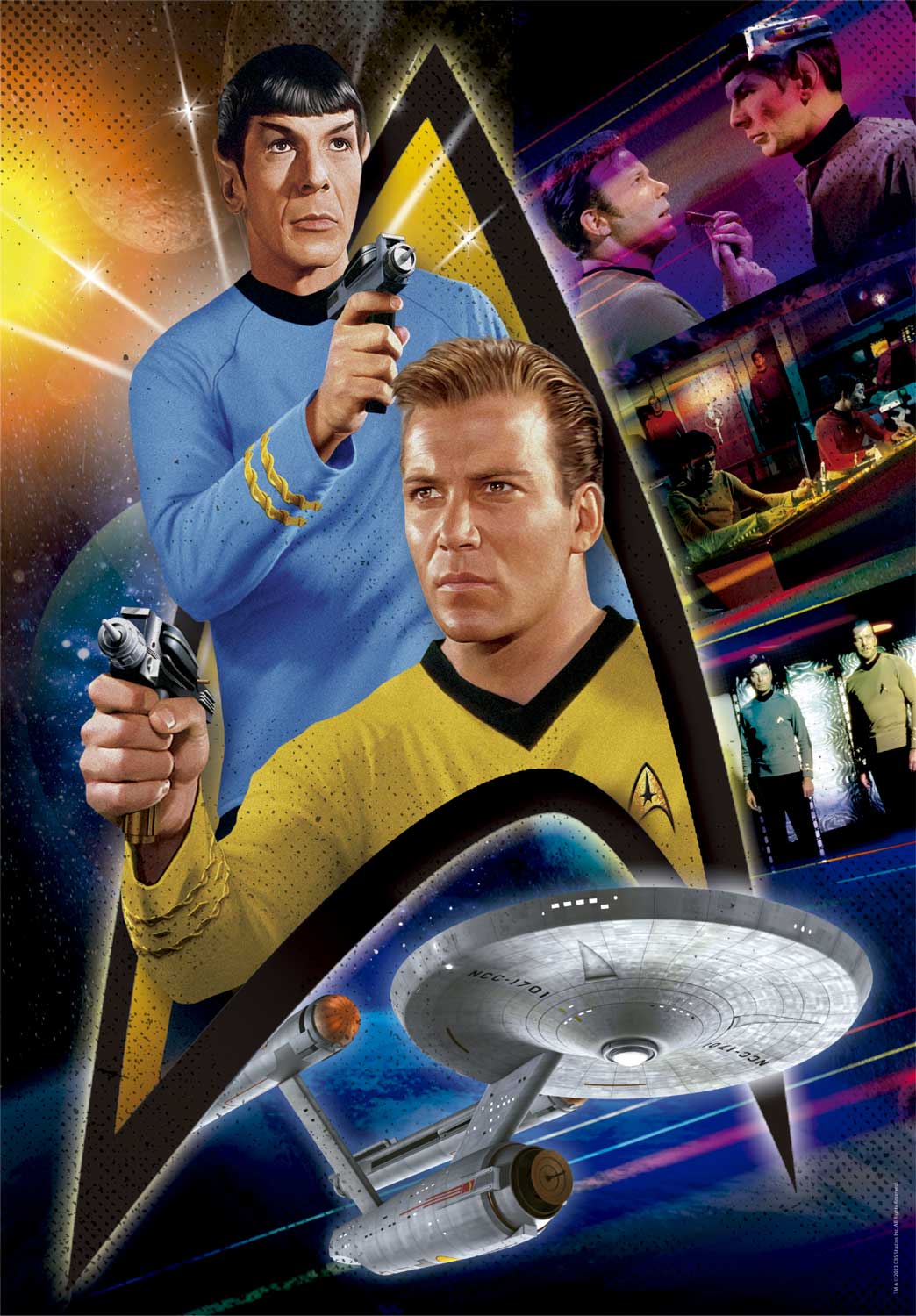 Puzzle Clementoni Star Trek 2 de 500 peças