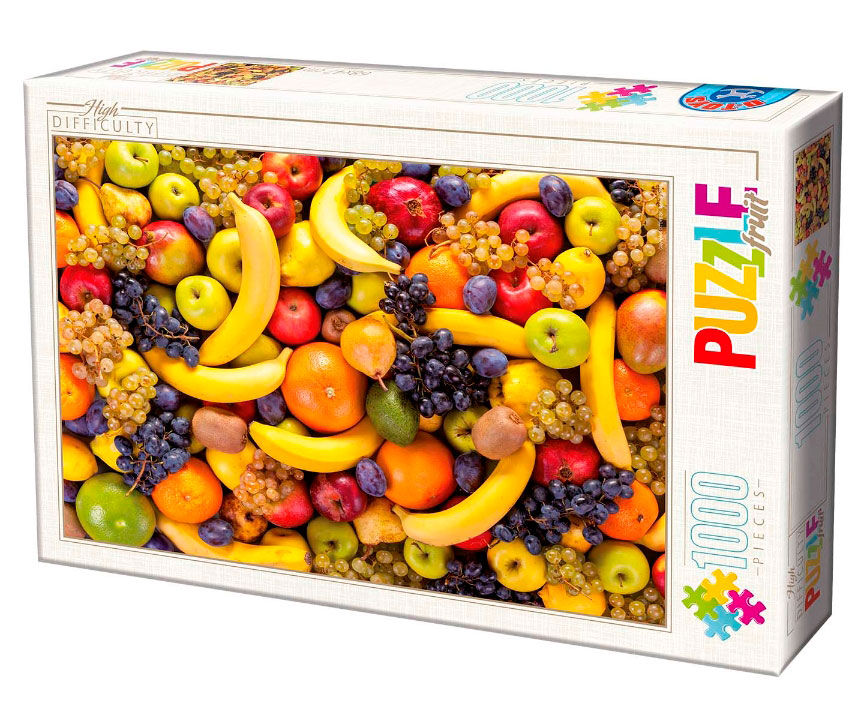 Puzzle D-Toys Frutas de 1000 Peças