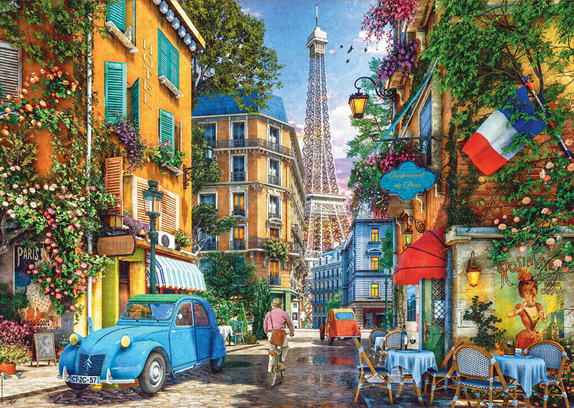 Puzzle Educa Streets of Paris 4000 Peças