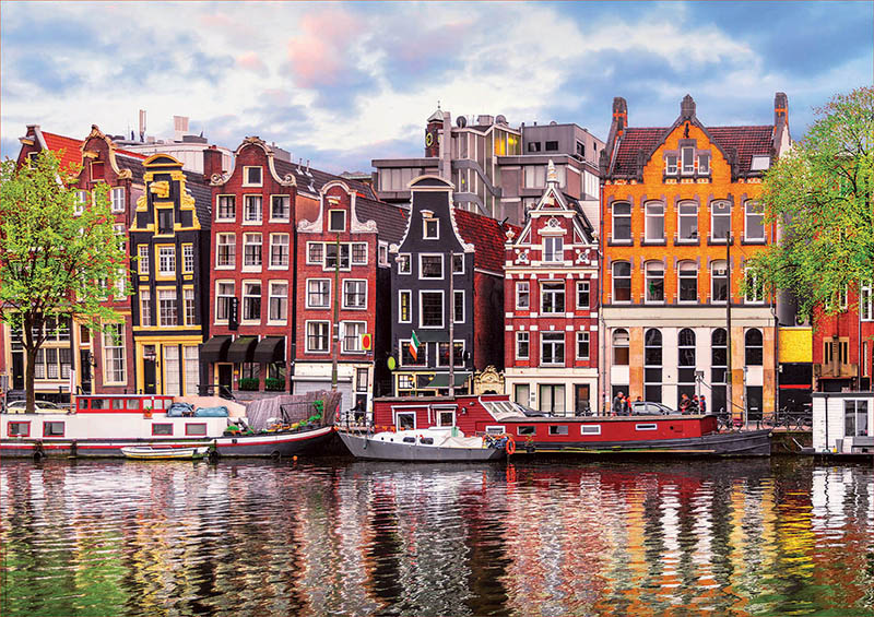 Puzzle Educa Casas Dançantes, Amsterdam 1000 Peças