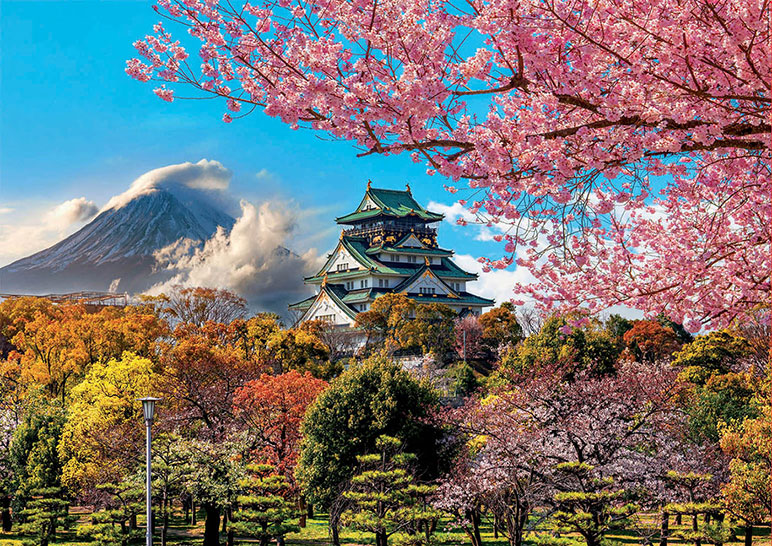 Puzzle Educa Osaka Castle, Japão 2000 peças
