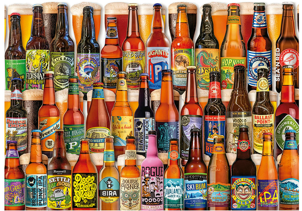 Puzzle Educa Cervejas Artesanais 500 Peças