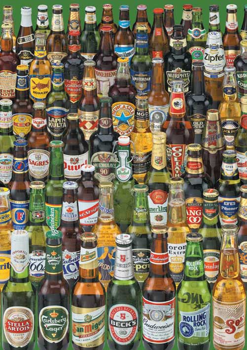 Puzzle Educa cervejas 1000 peças