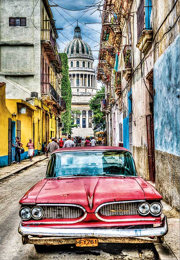 Puzzle Educa Car em Havana 1000 Peças