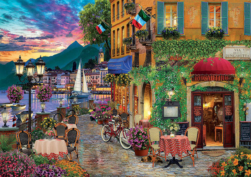 Puzzle Educa Italiano Charme 2000 Peças