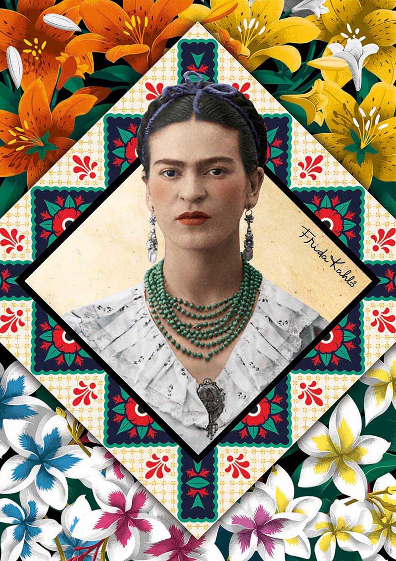 Puzzle Educa Frida Kahlo 500 peças