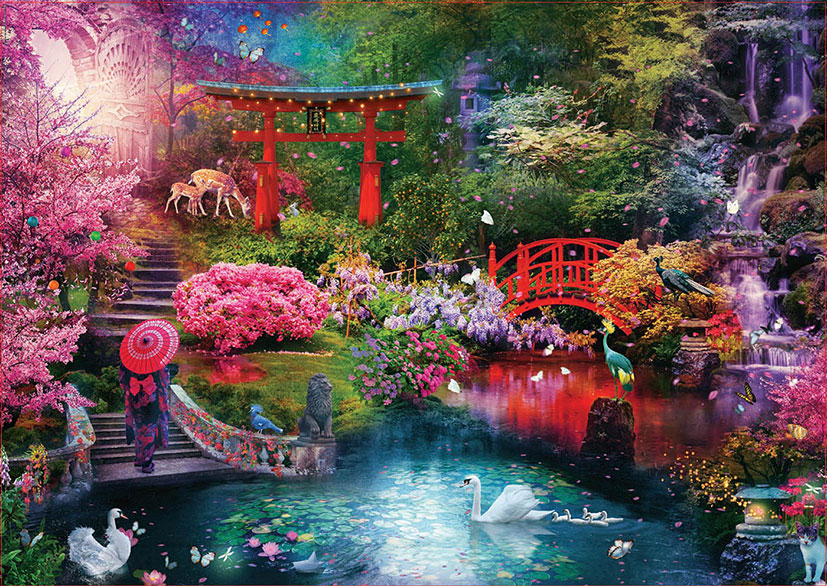 Puzzle Jardim Japonês Educa 3000 Peças