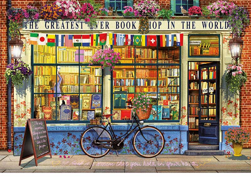 Puzzle Educa A Melhor Livraria do Mundo 5000 Peças