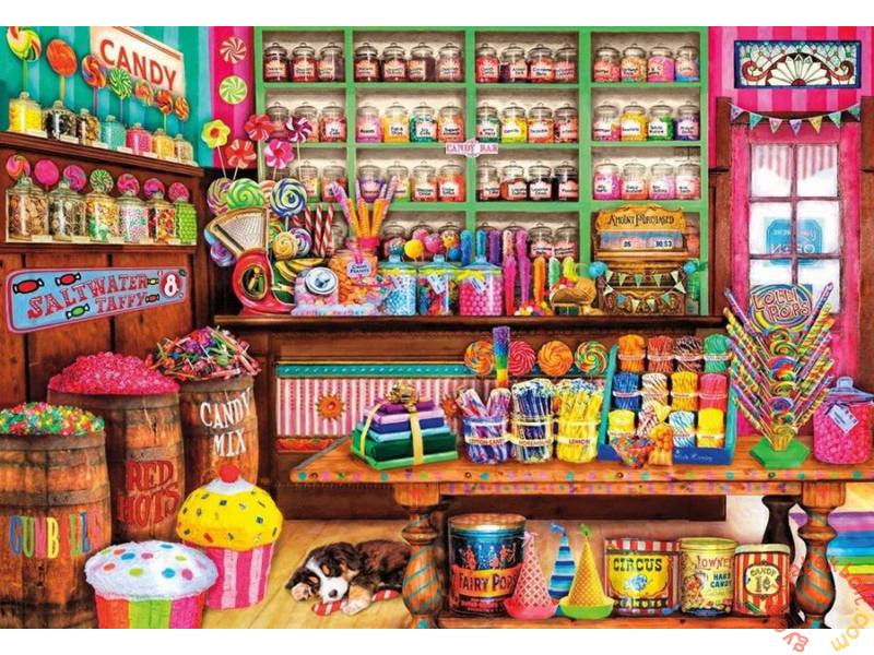 Puzzle Educa The Candy Shop 1000 Peças