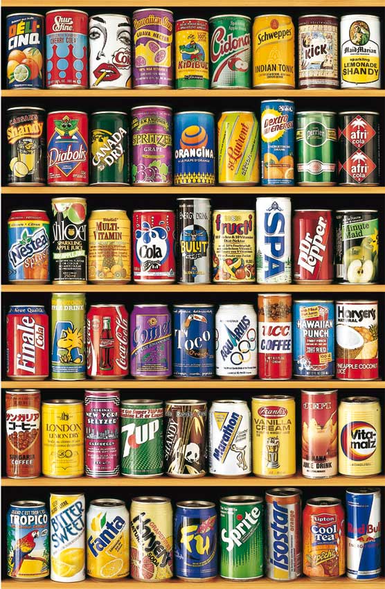Puzzle Educa latas (peças em miniatura) de 1000 peças