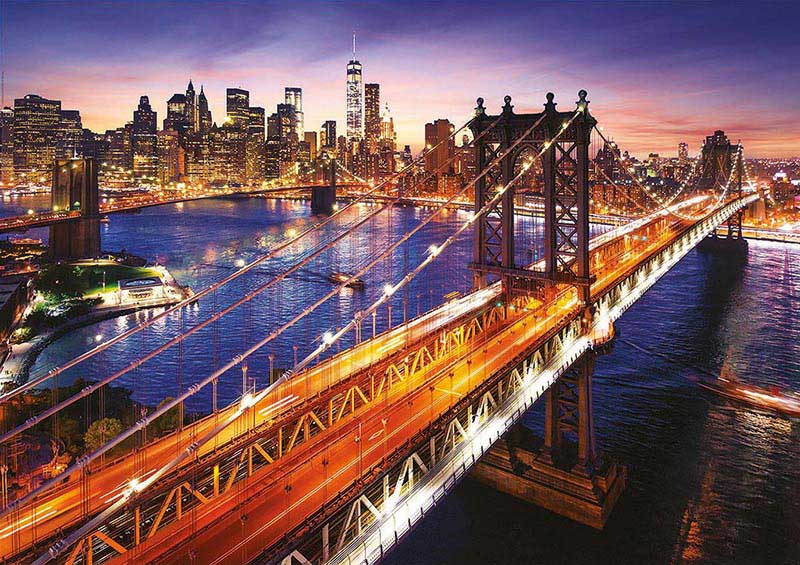 Educa Manhattan ao pôr do sol Puzzle 3000 peças