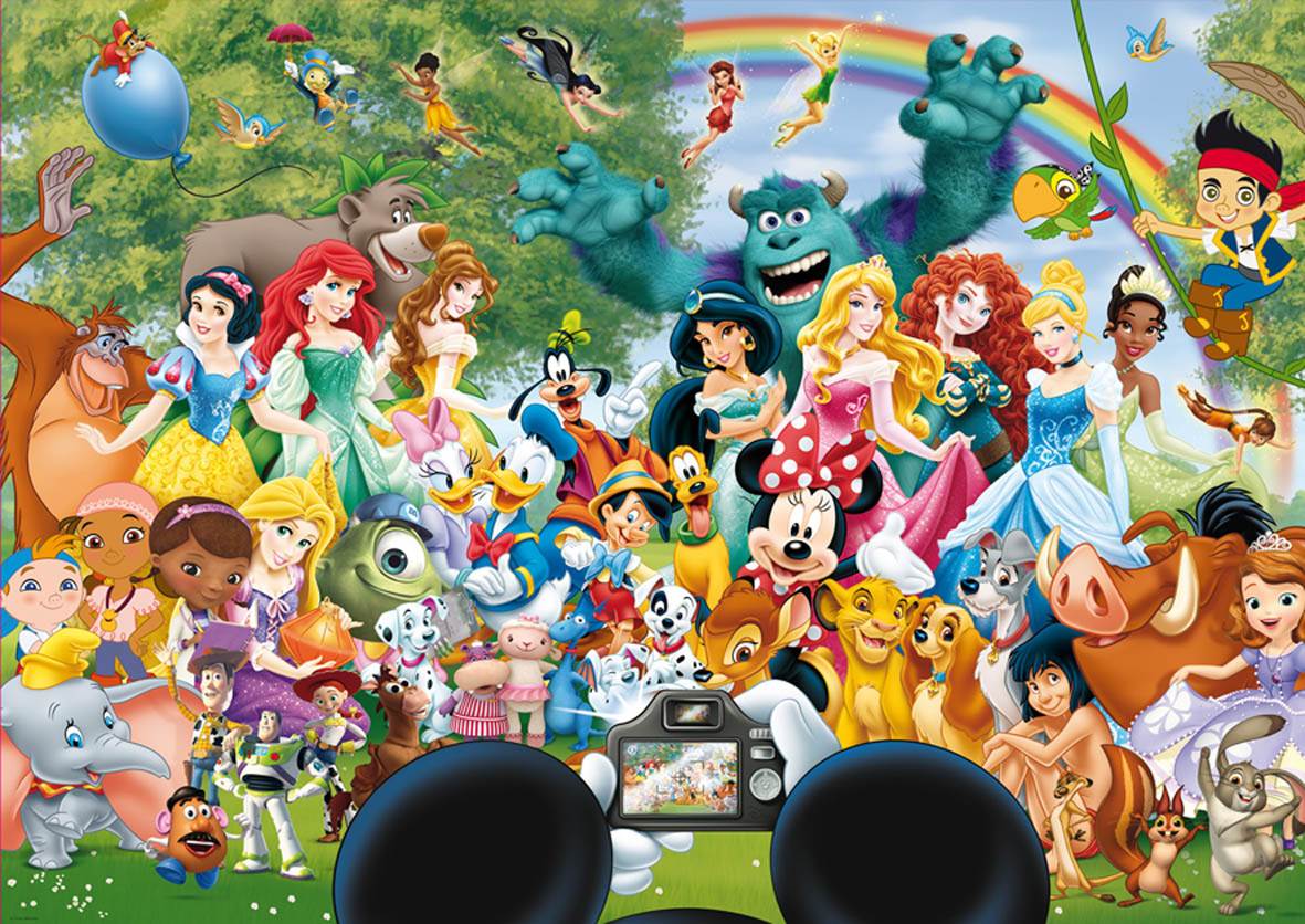 Puzzle Educa Marvelous World Disney II de 1000 Peças