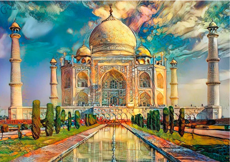 Puzzle Educa Taj Mahal de 1000 Peças