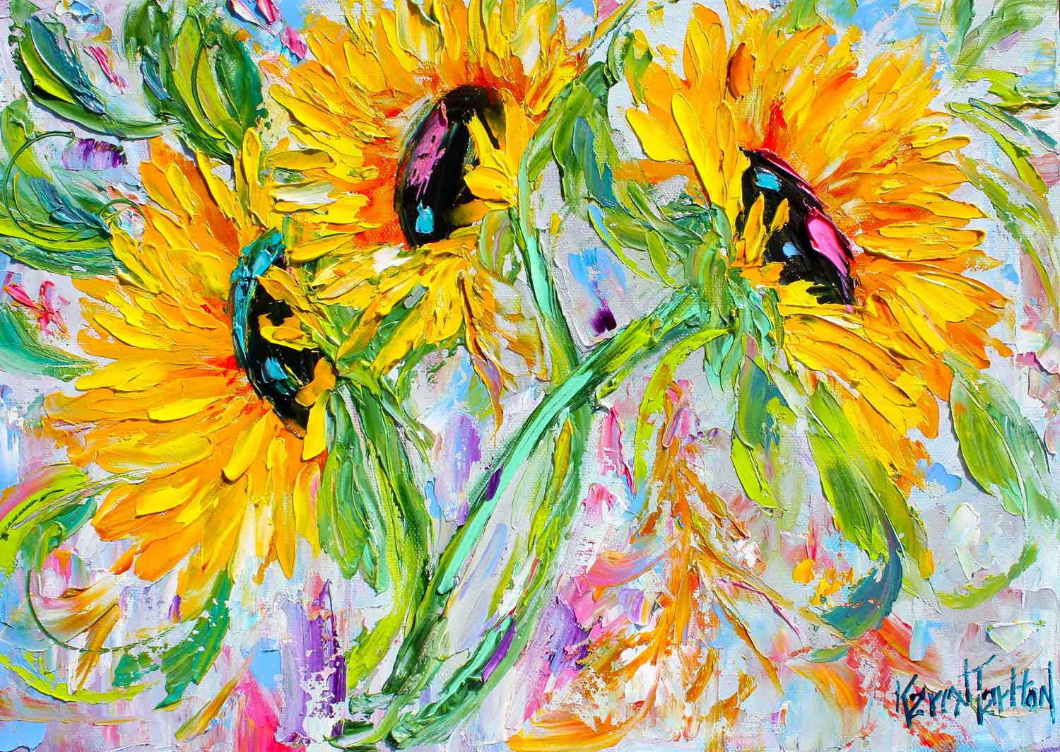 Puzzle Enjoy de 1000 peças Sunflower Joy