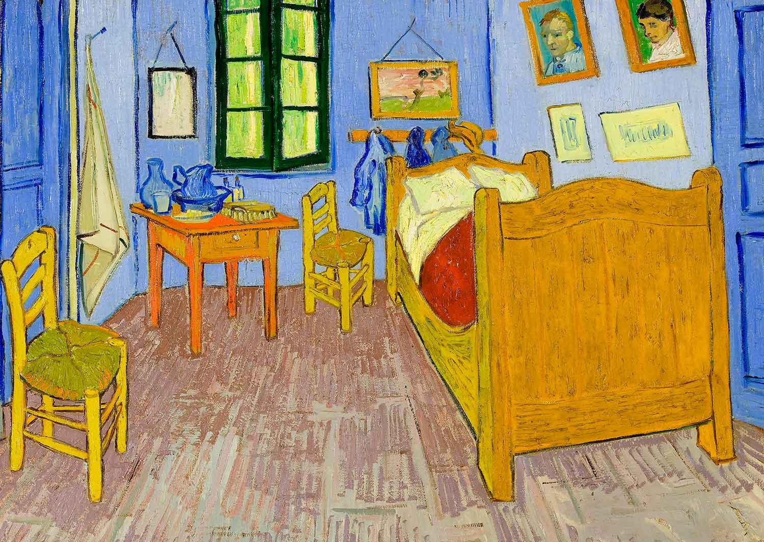 Puzzle Enjoy o quarto em Arles de 1000 Pzs