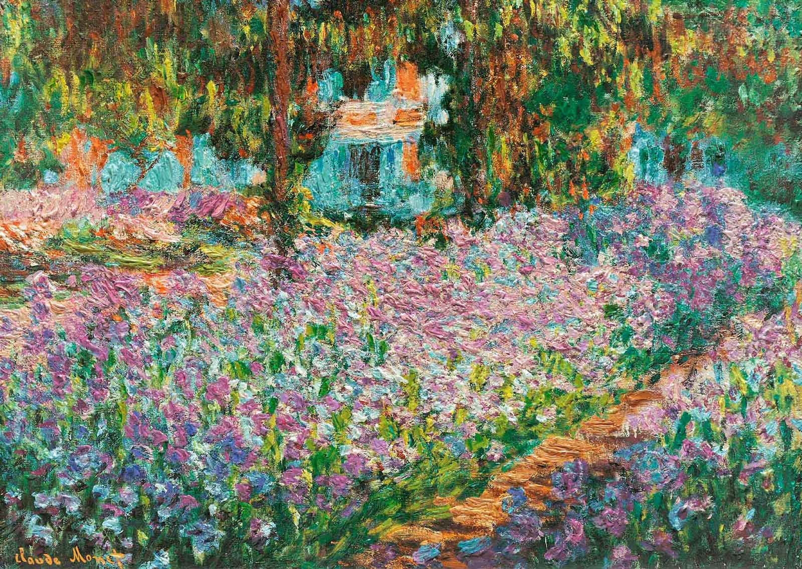 Puzzle Enjoy o jardim do artista em Giverny de 1000 P