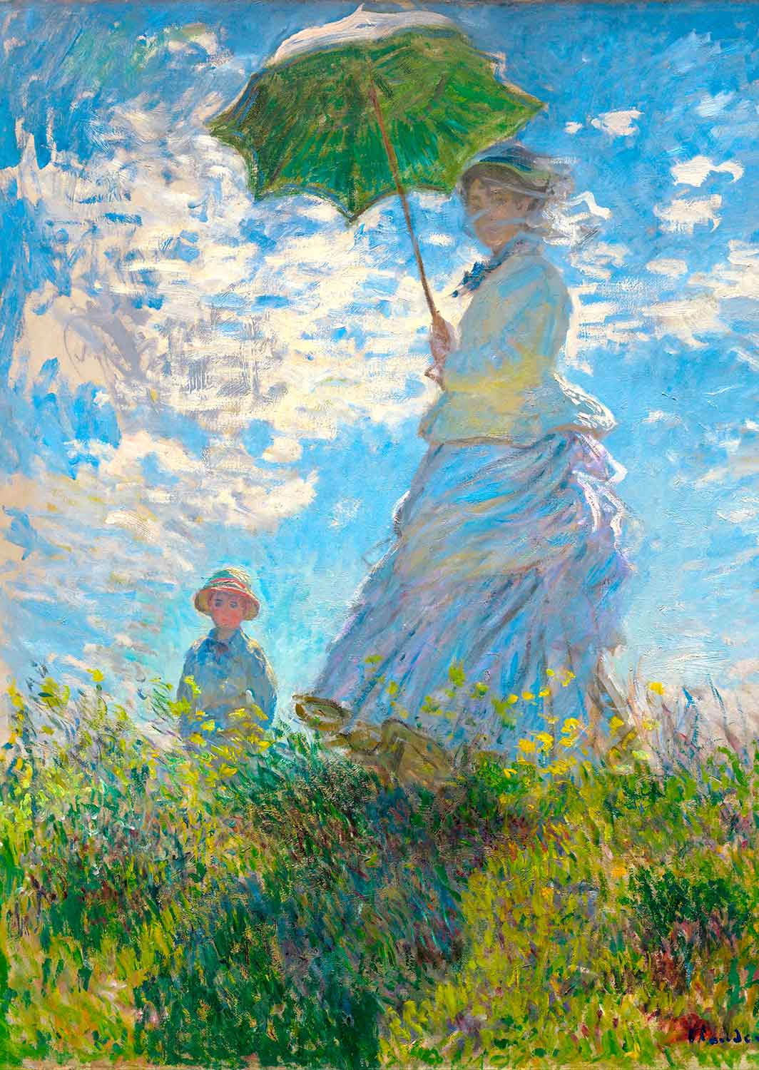 Puzzle Enjoy Mulher com Guarda-chuva 1000 Peças