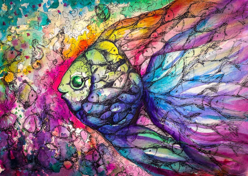 Puzzle Enjoy Peixe de 1000 Peças