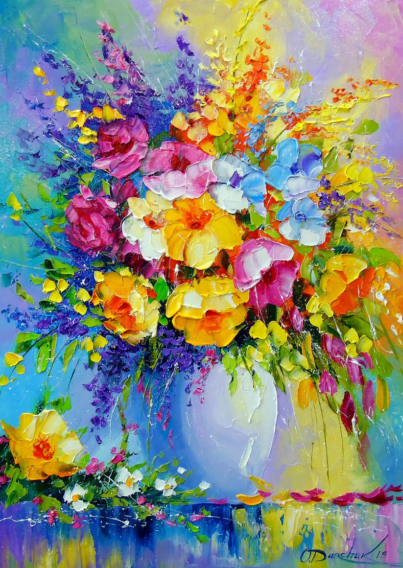 Puzzle Enjoy Buquê de Flores de Verão de 1000 Peças