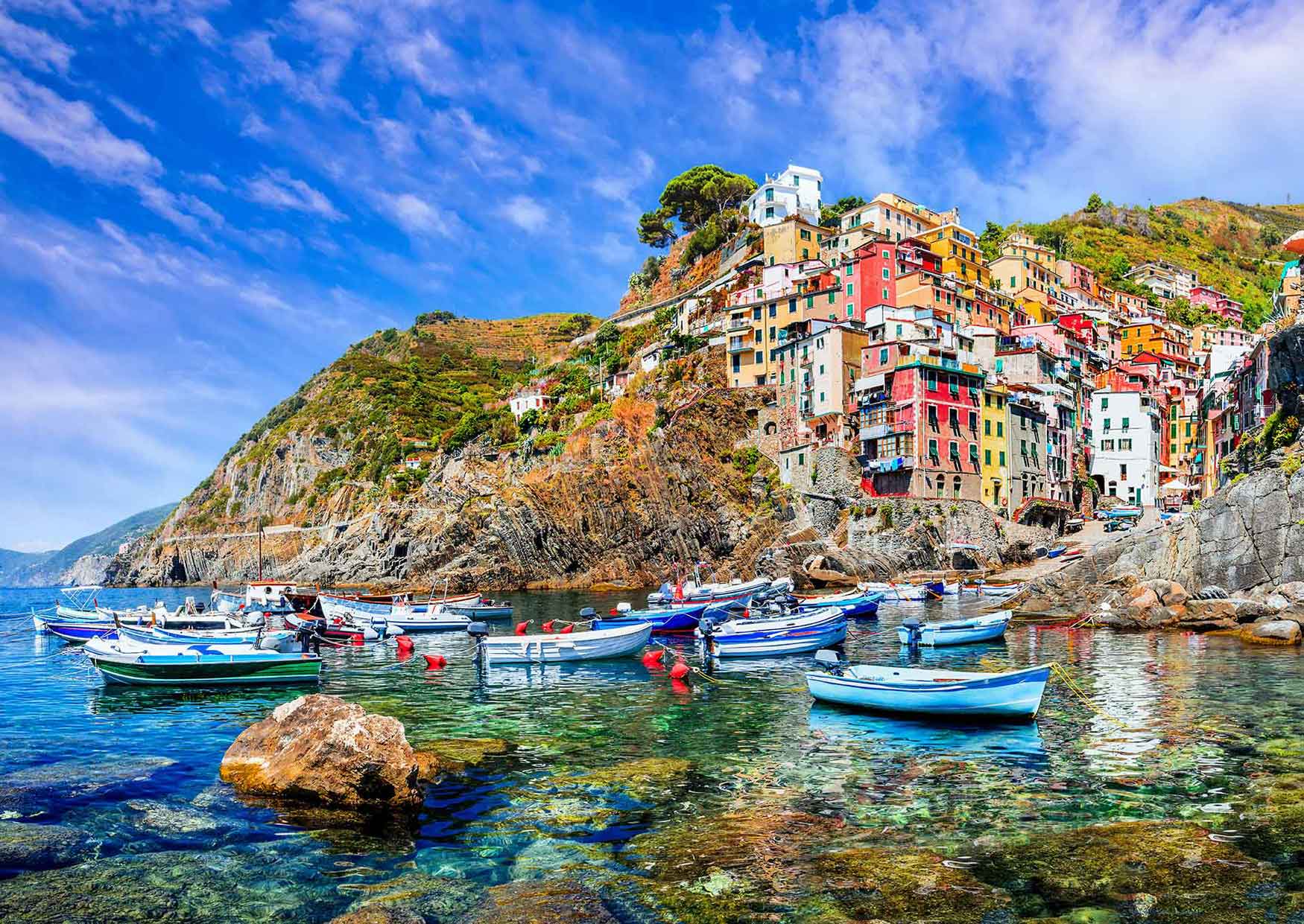 Puzzle Enjoy Riomaggiore, Cinque Terre 1000 pcs