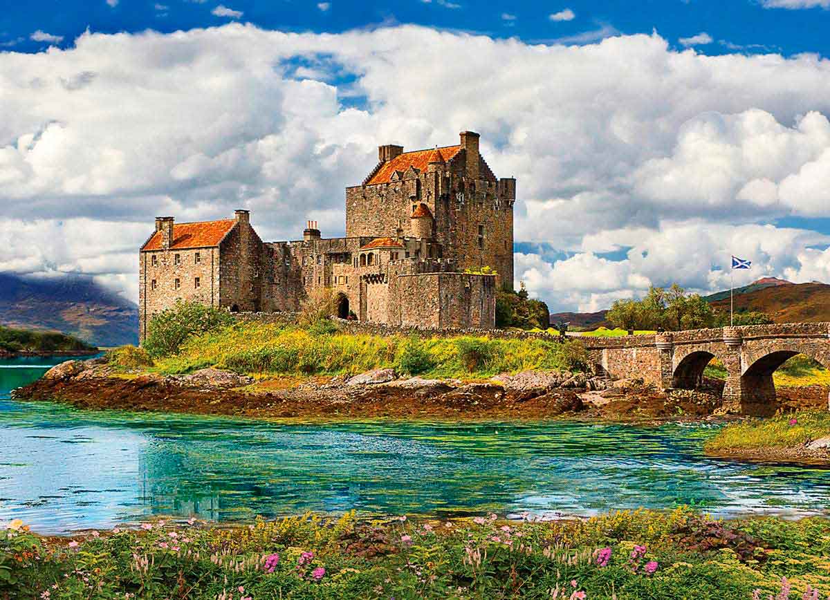 Eurographics Eilean Donan Castle, Escócia 1000 peças quebra-cab