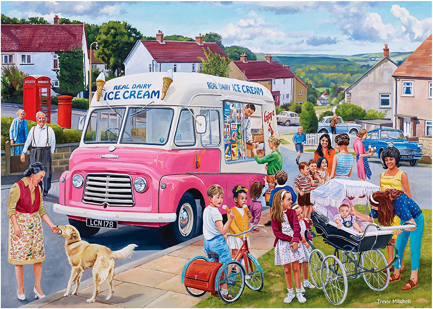 Puzzle Falcon The Ice Cream Van 1000 Peças