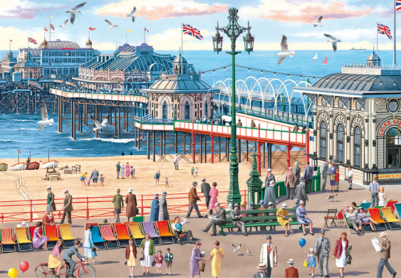Puzzle Falcon Brighton Pier 1000 peças