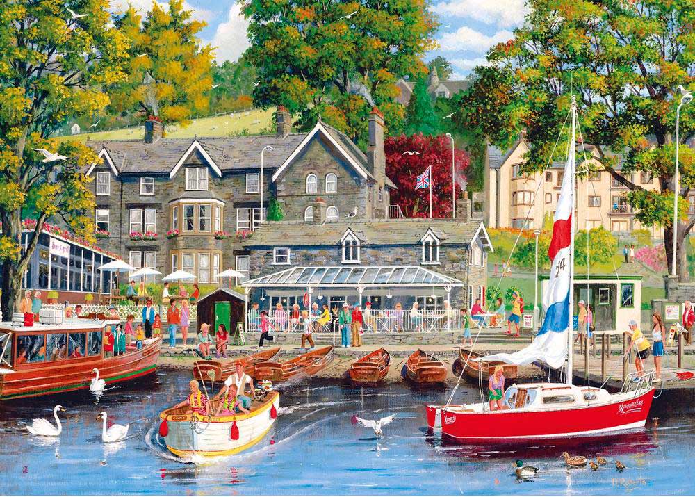 Gibsons Summer in Ambleside 1000 Piece Puzzle