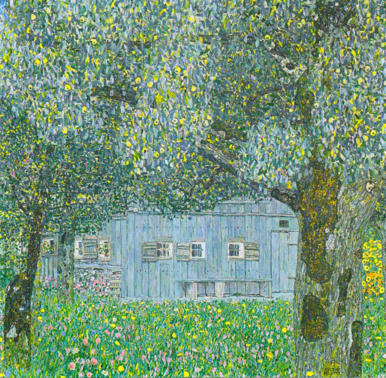 Puzzle Grafika Country House no Lago Attersee 1000 Peças