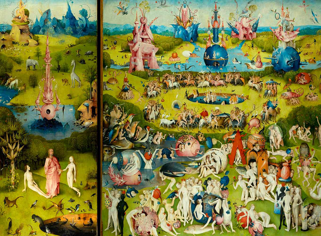 Puzzle Grafika O Jardim das Delícias Terrenas de 4000 Pçs