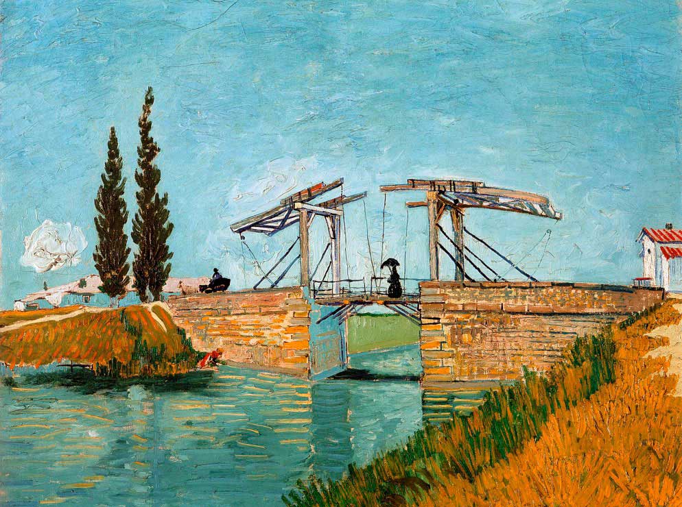 Puzzle Grafika A Ponte de Langlois de 2000 Peças