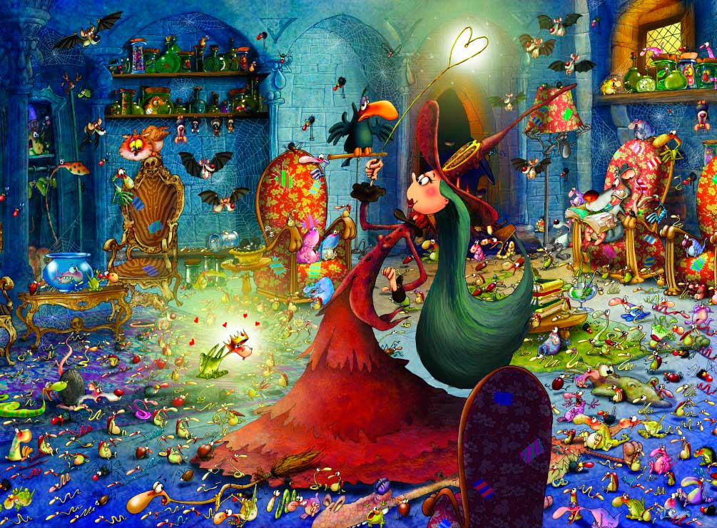 Puzzle Grafika A Grande Bruxa de 2000 Peças