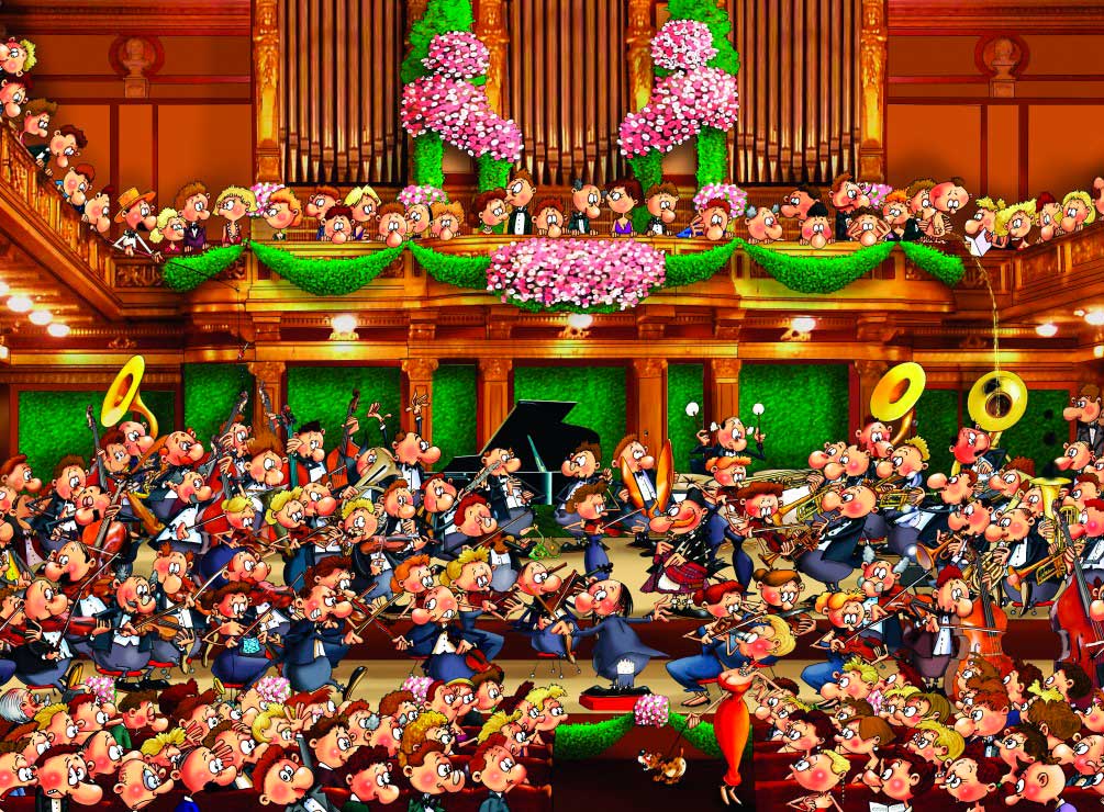 Puzzle Grafika A Orquestra de 2000 Peças