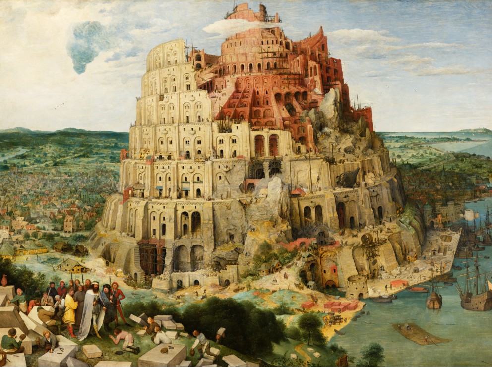 Puzzle Grafika A Torre de Babel de 2000 Peças