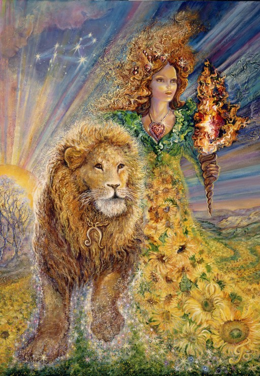 Puzzle Grafika Signo do Zodíaco Leão de 1000 Peças