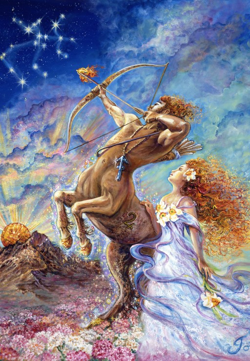 Puzzle Grafika Signo do Zodíaco Sagitário de 1000 Peças