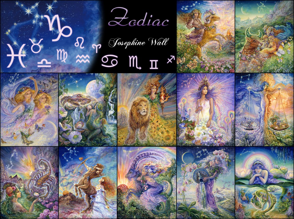 Puzzle Grafika Signos do Zodíaco de 2000 Peças