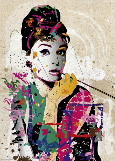 Ei Audrey Hepburn, Puzzle de 1000 Peças Pessoas