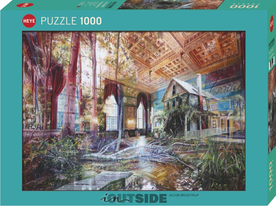 Puzzle Heye Casa Intrusa de 1000 Peças