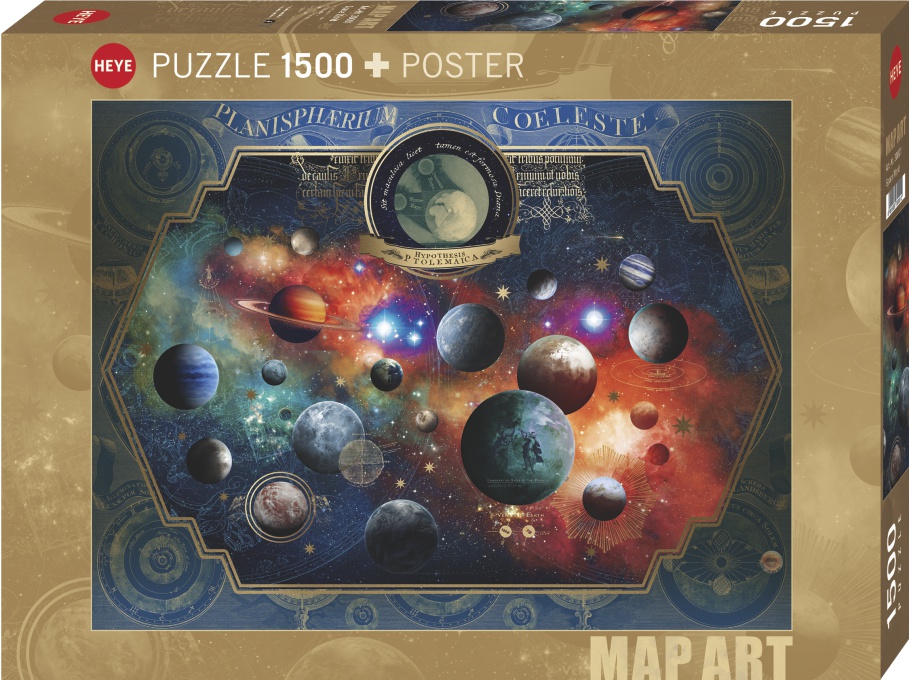 Puzzle Heye Mundo Espacial de 1500 Peças