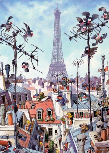Puzzle Heye Torre Eiffel 1000 Peças