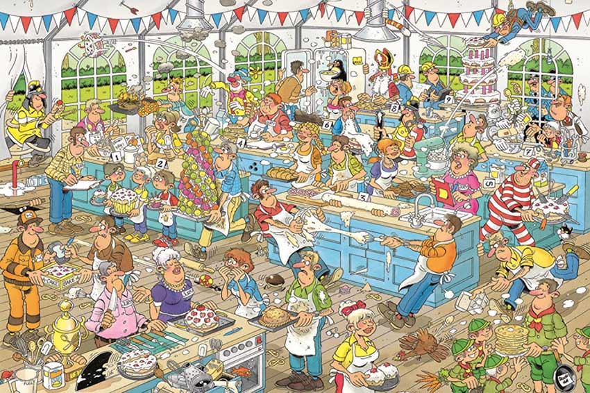 Puzzle Jumbo Baking Class 1500 Peças