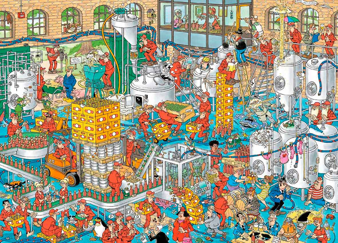 Puzzle Jumbo The Craft Brewery 1000 Peças