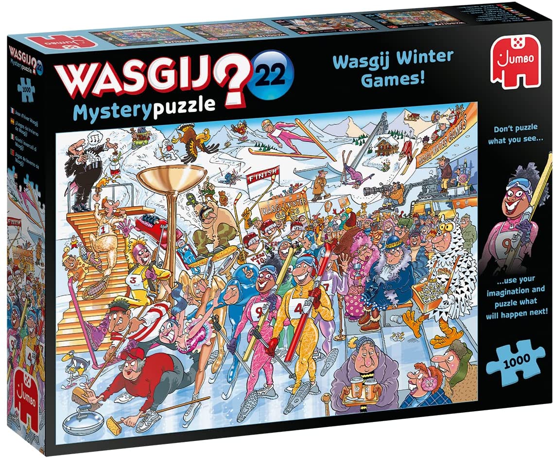 Comprar Wasgij 1000 Pc Jumbo Mistério Jogos de Inverno Puzzle - Jumbo-25012