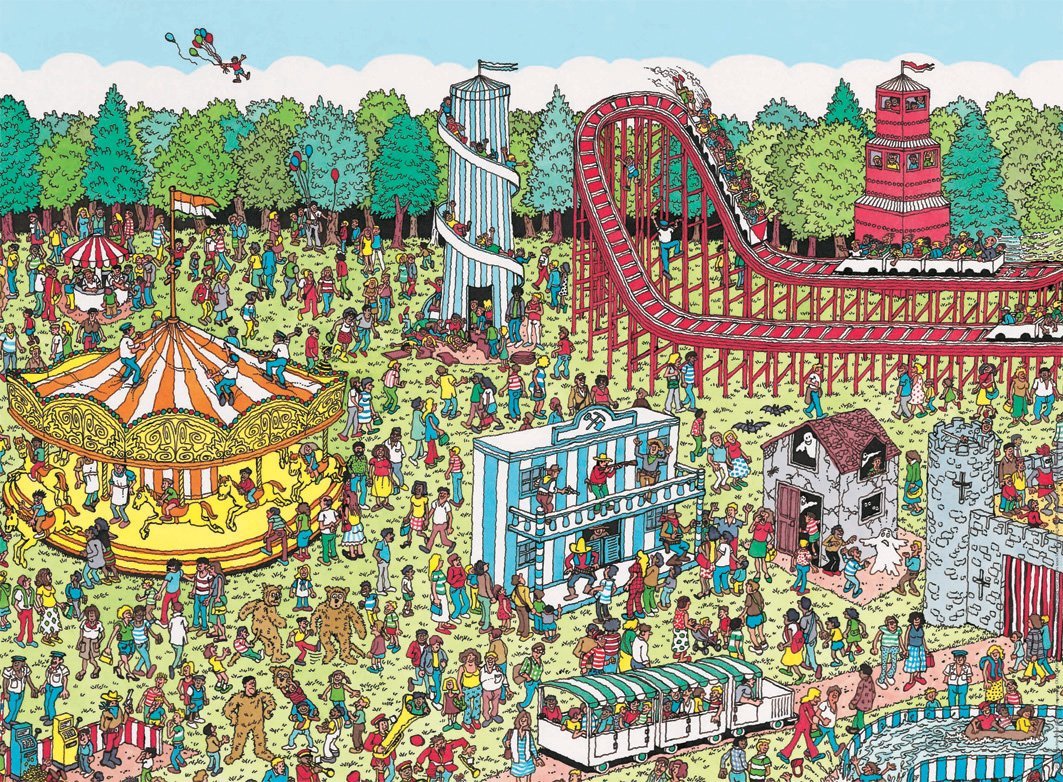 Puzzle Nathan Charlie na Feira 500 Peças