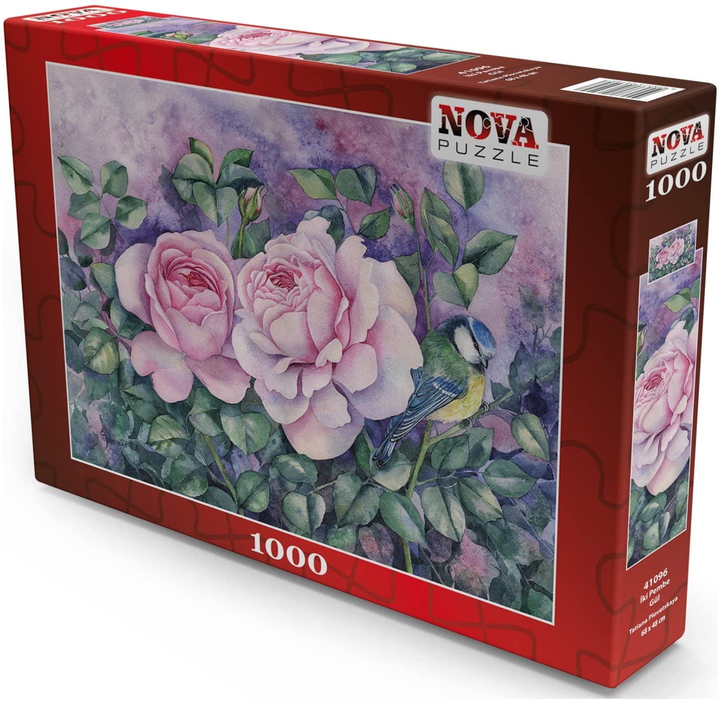 Puzzle Nova Duas Rosas 1000 Peças
