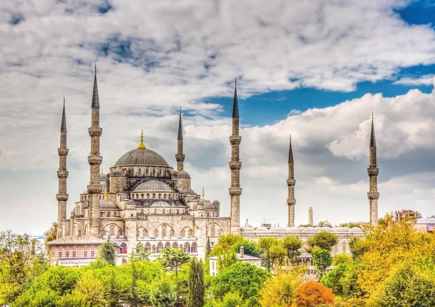 Puzzle Nova Mesquita Azul, Istambul 1000 Peças