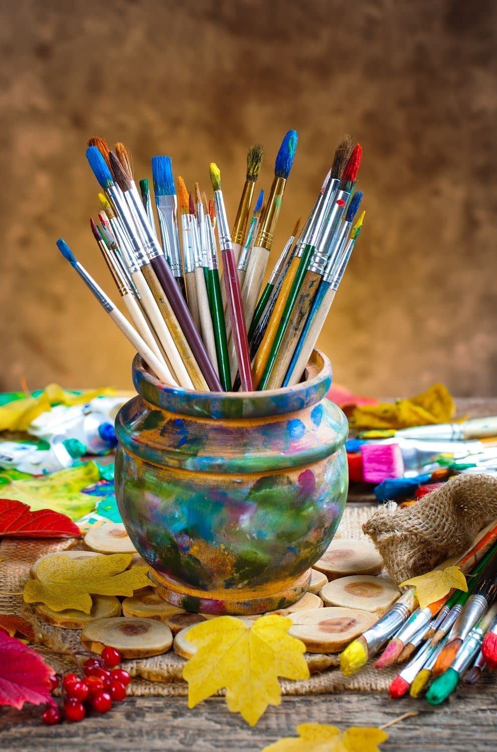 Puzzle Nova Minhas Tintas e Pincéis 1000 Peças